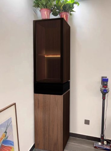 Tủ rượu nhỏ dáng cao cánh kính GHT-51688 photo review