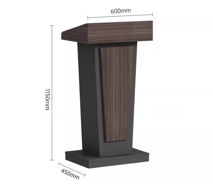 buc-phat-bieu-go-cong-nghiep kích thước bục phát biểu