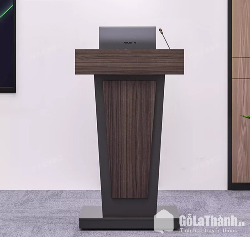 bục phát biểu gỗ công nghiệp