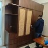 Tủ quần áo kết hợp tủ đỉnh, tủ trang trí GHT-5416
