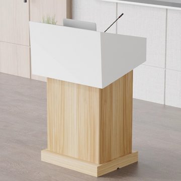 Bục phát biểu nhỏ gọn ấn tượng