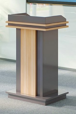 bục phát biểu gỗ MDF