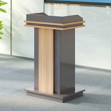 bục phát biểu gỗ MDF
