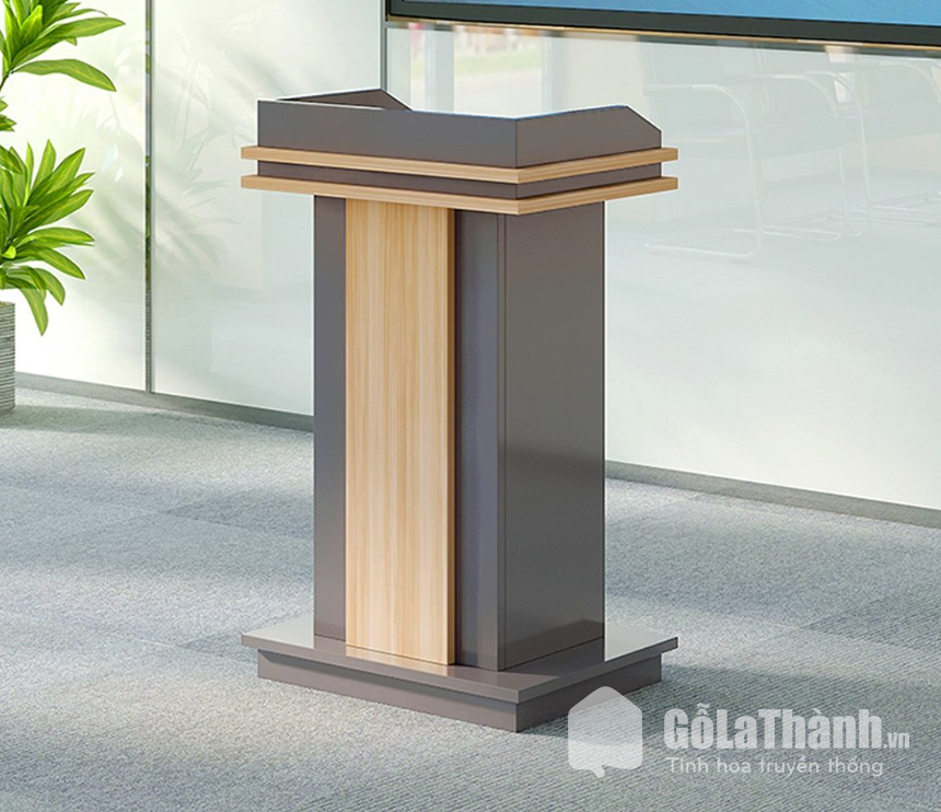 bục phát biểu gỗ MDF