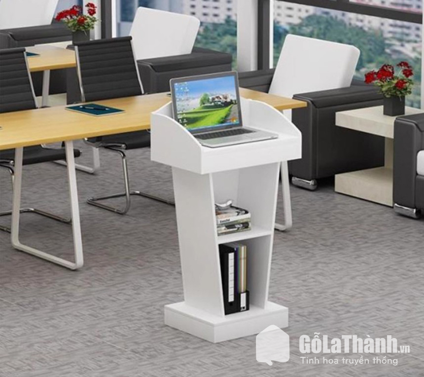 bục phát biểu gỗ MDF phủ melamine