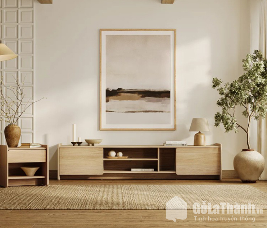 kệ tivi gỗ hiện đại