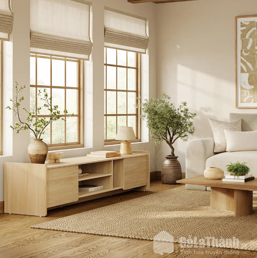 kệ tivi gỗ hiện đại