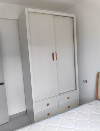 Tủ áo cánh lùa nhỏ gọn tiện lợi GHT-5422 photo review