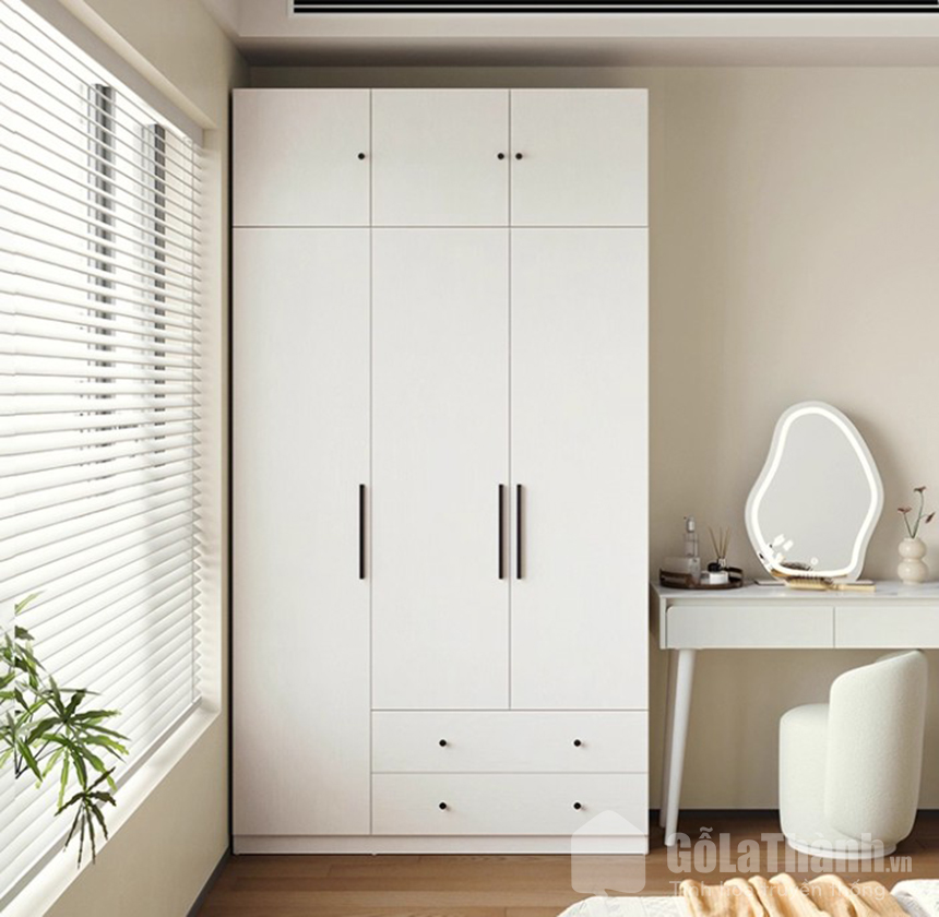 tủ áo thiết kế đơn giản đẹp