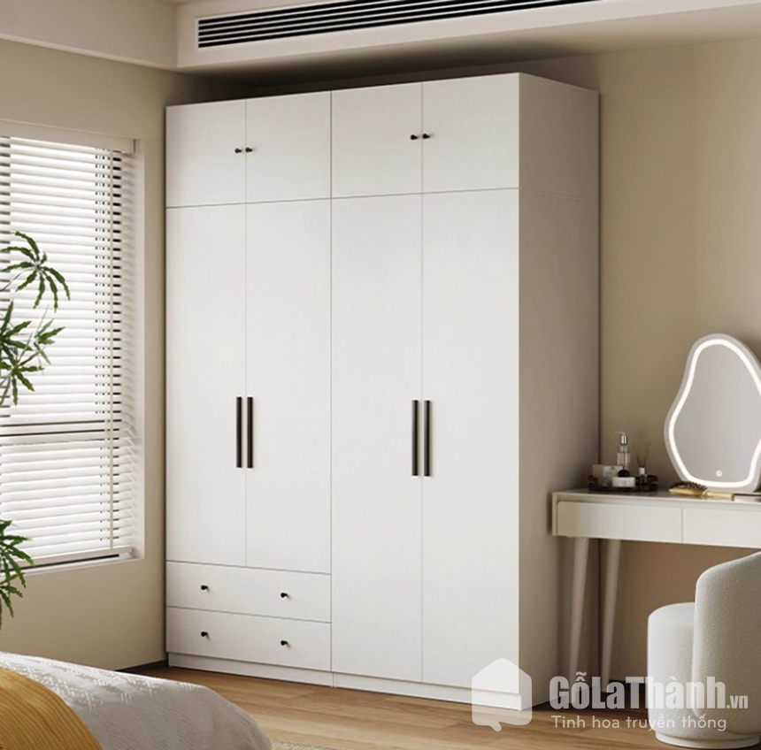 tủ áo thiết kế đơn giản đẹp