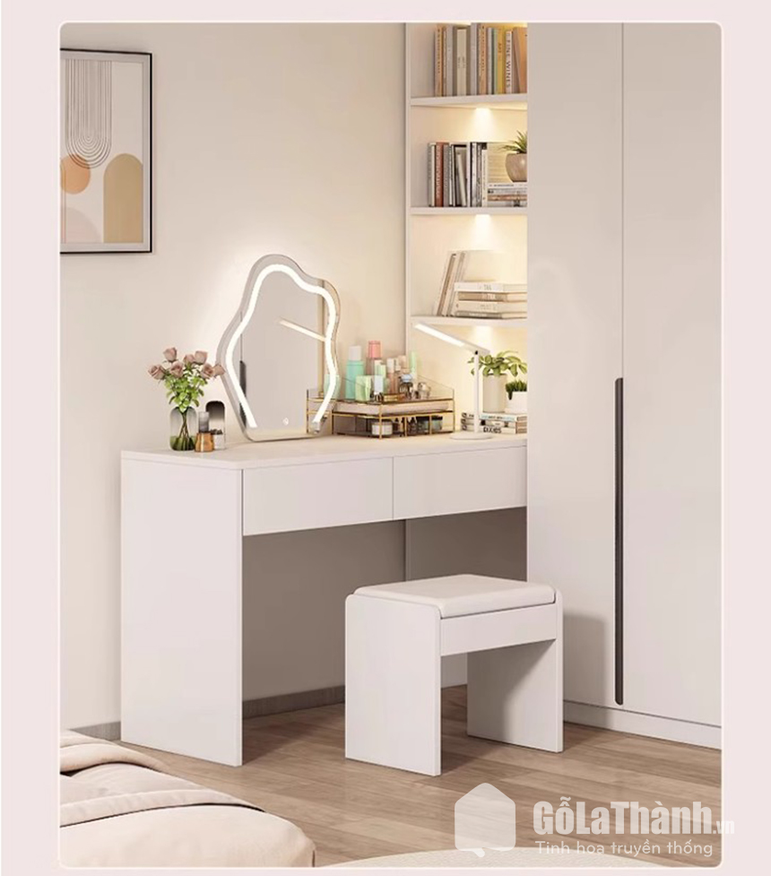 tủ áo kết hợp bàn trang điểm