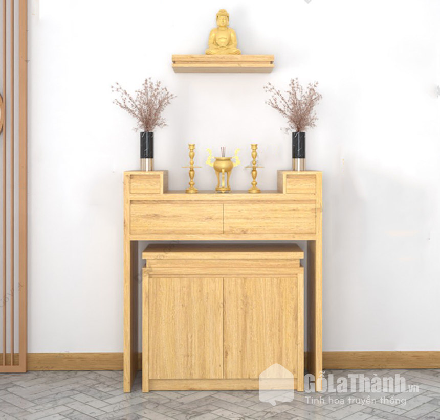 bàn thờ chung cư nhỏ gọn