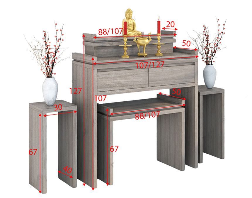 ban-tho-đa-tang-go-MDF (2) kích thước bàn thờ đa tầng gỗ