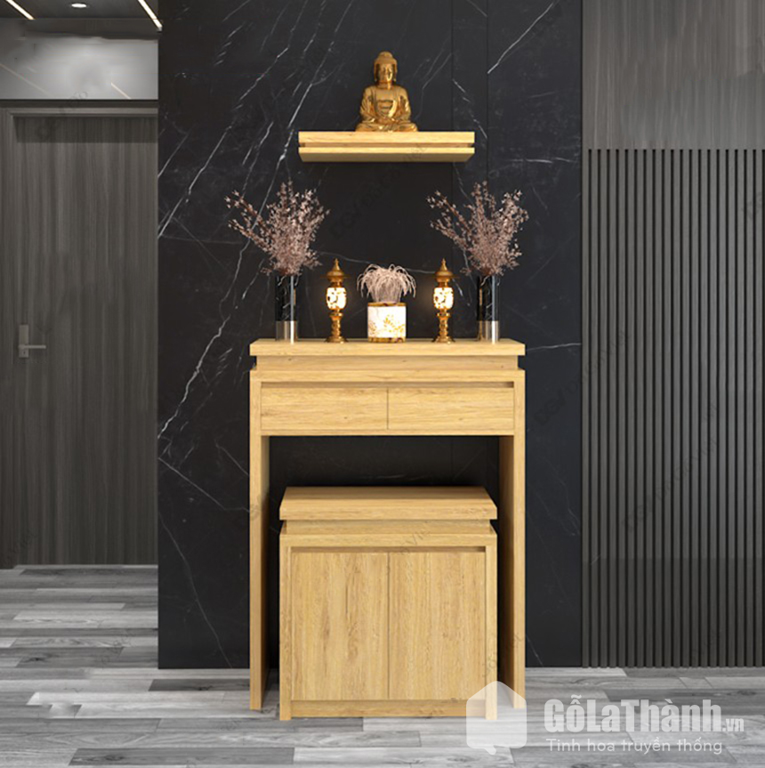 combo tủ thờ hiện đại gỗ công nghiệp