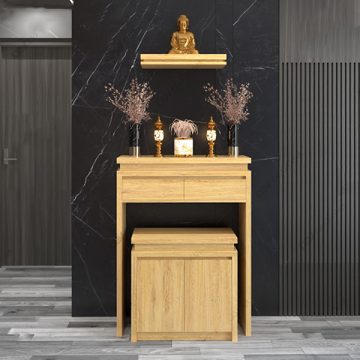 tủ thờ hiện đại gỗ công nghiệp