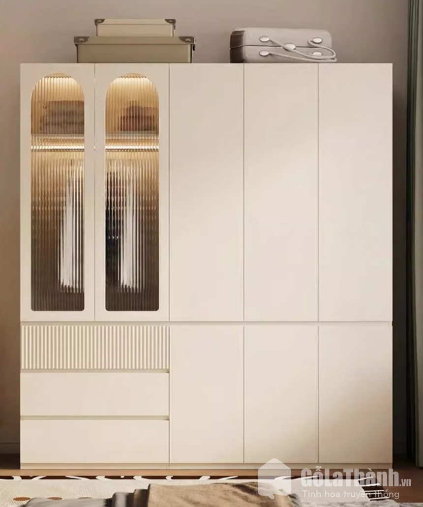 tủ áo 5 cánh thời thượng