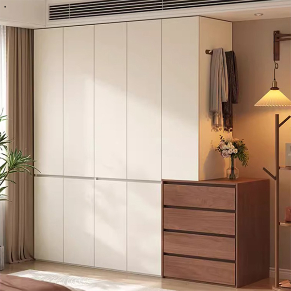 tủ áo cánh mở kết hợp tủ ngăn kéo