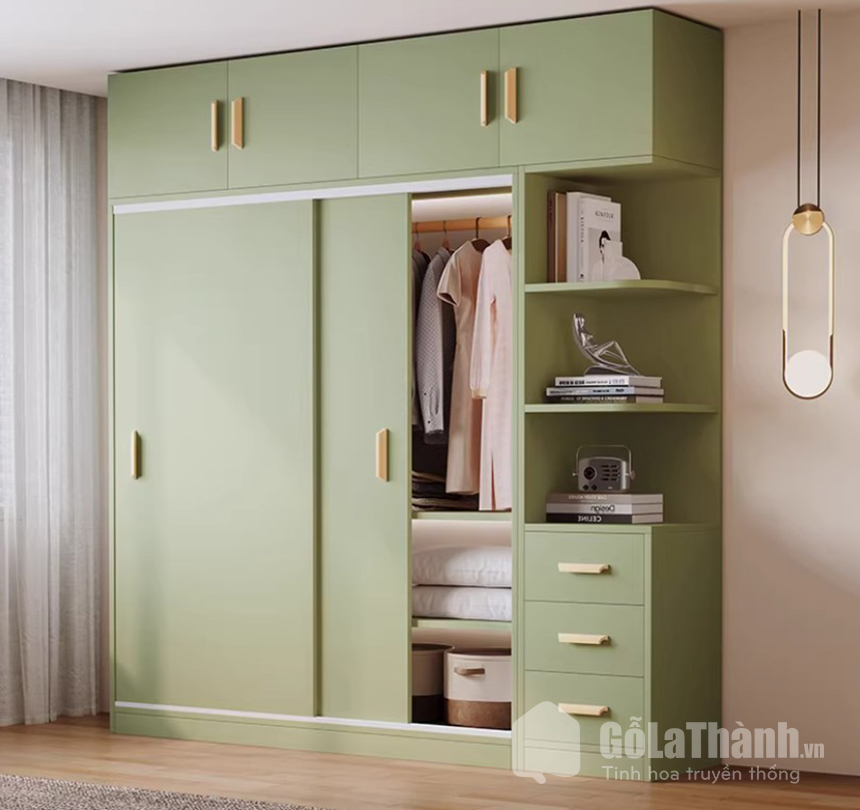 tủ quần áo thiết kế trẻ trung