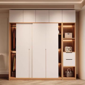 tủ quần áo gỗ đẹp hiện đại