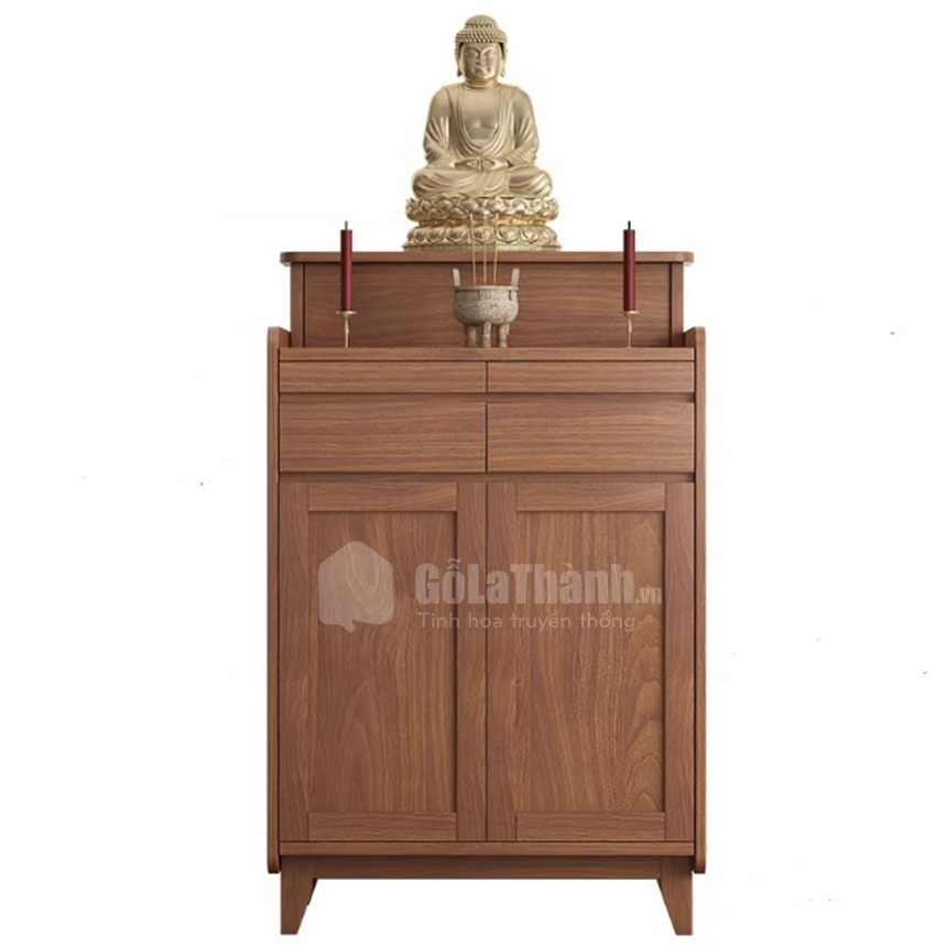 tủ thờ gỗ sồi nga cao cấp