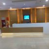 Quầy lễ tân sang trọng gỗ MDF đẹp GHT-4661