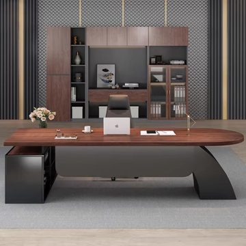 bàn giám đốc thiết kế mềm mại