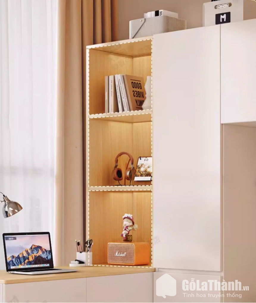 ban-hoc-ket-ho-tu-do (4) tủ để đồ kết hợp bàn học nhỏ gọn