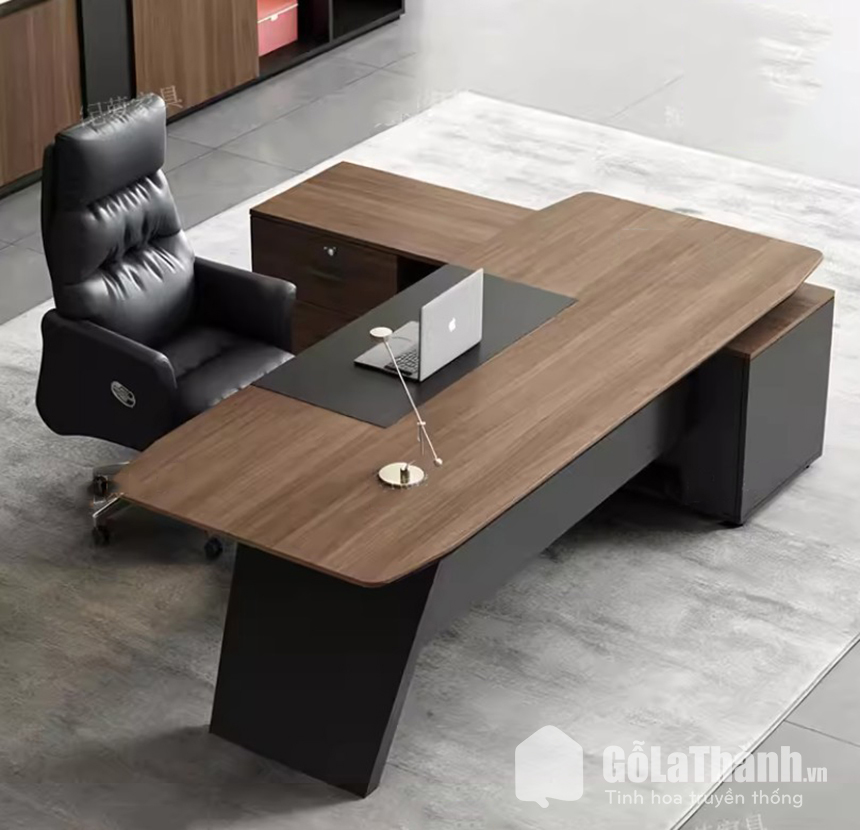 bàn họp góc chữ L thanh lịch