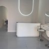 Bàn thu ngân bo cong đơn giản GHT-4668