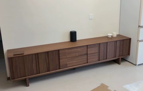 Kệ tivi gỗ MDF phủ melamine cao cấp GHT-428 photo review