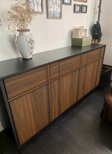 Tủ để phòng khách gỗ MDF phủ melamine GHT-54322 photo review