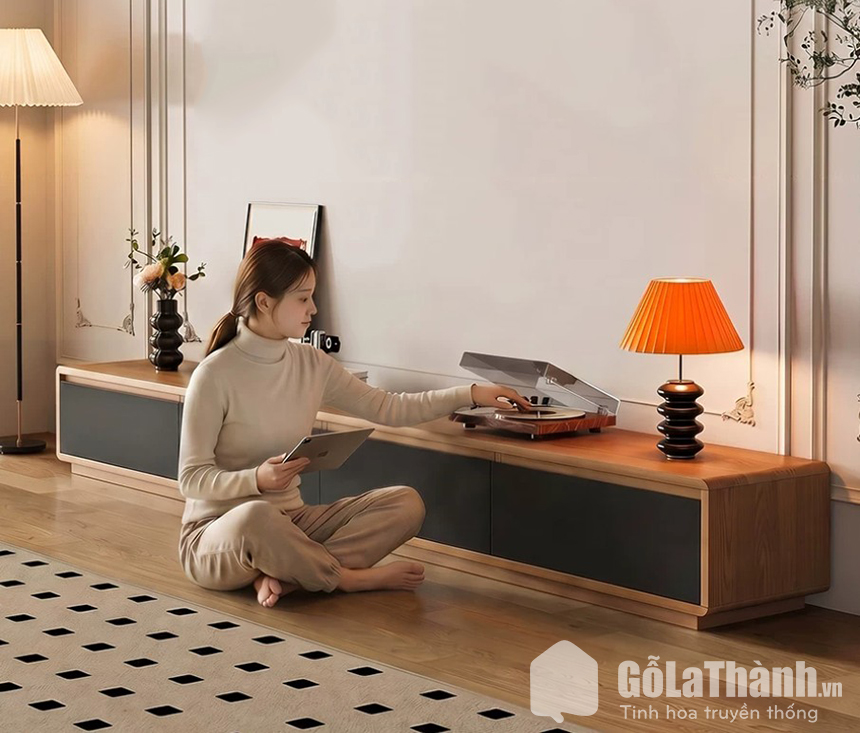 ke-tivi-go-tu-nhien-sang-trong (1) kệ tivi gỗ tự nhiên sang trọng