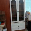 Tủ sách cánh kính có ngăn kéo GHT-5401