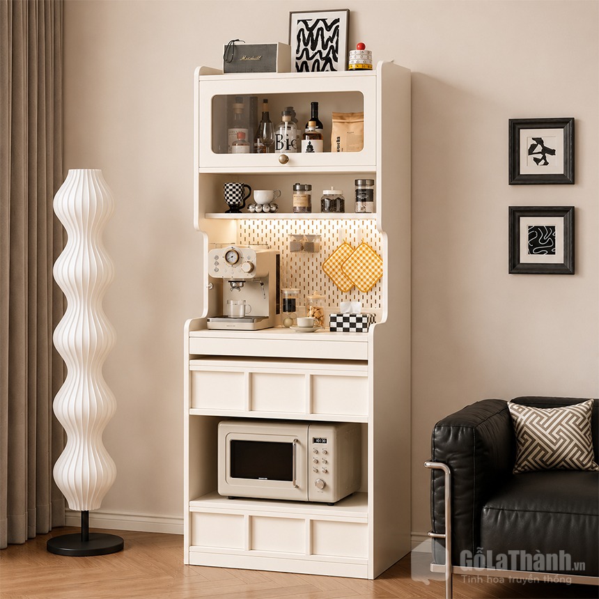 Mẫu tủ để đồ nhỏ gọn cho nhà bếp GHT-5527
