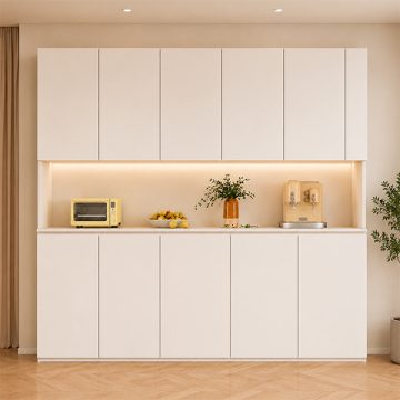 Tủ bếp lưu trữ hiện đại màu trắng GHS-1000