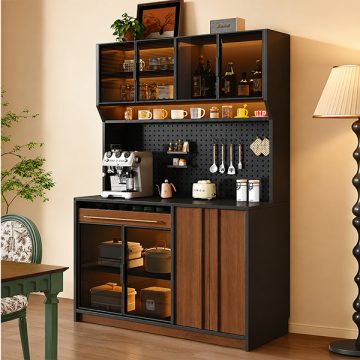 Tủ bếp nhỏ gọn cánh kính GHT-5528