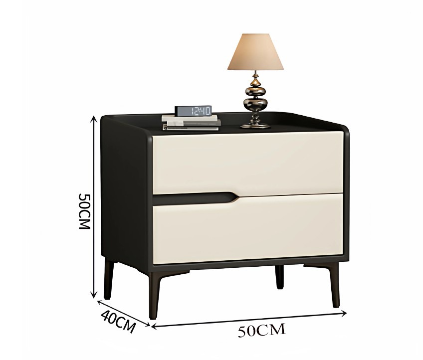 Chi tiết thiết kế Tủ đầu giường 2 ngăn kéo GHT-5440 Chi tiết thiết kế Tủ đầu giường 2 ngăn kéo GHT-5440