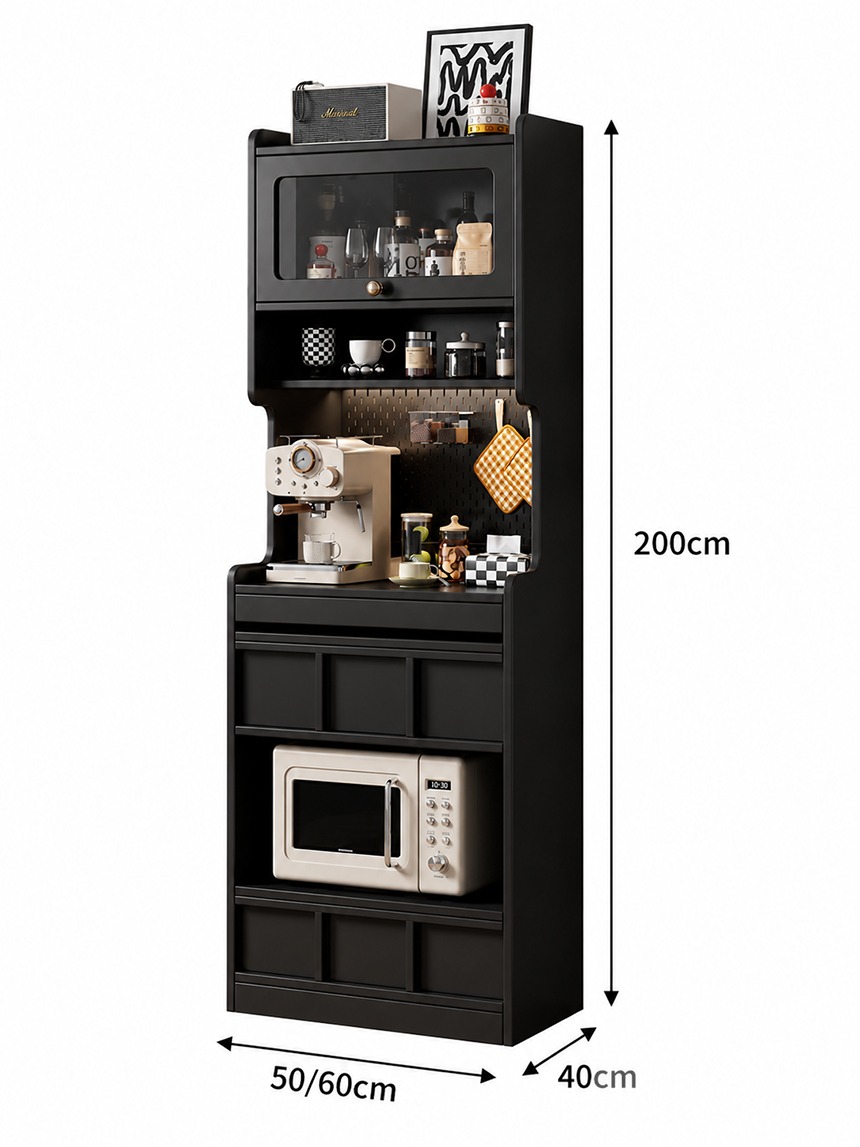 Chi tiết thiết kế Tủ để đồ nhỏ gọn cho nhà bếp GHT-5527