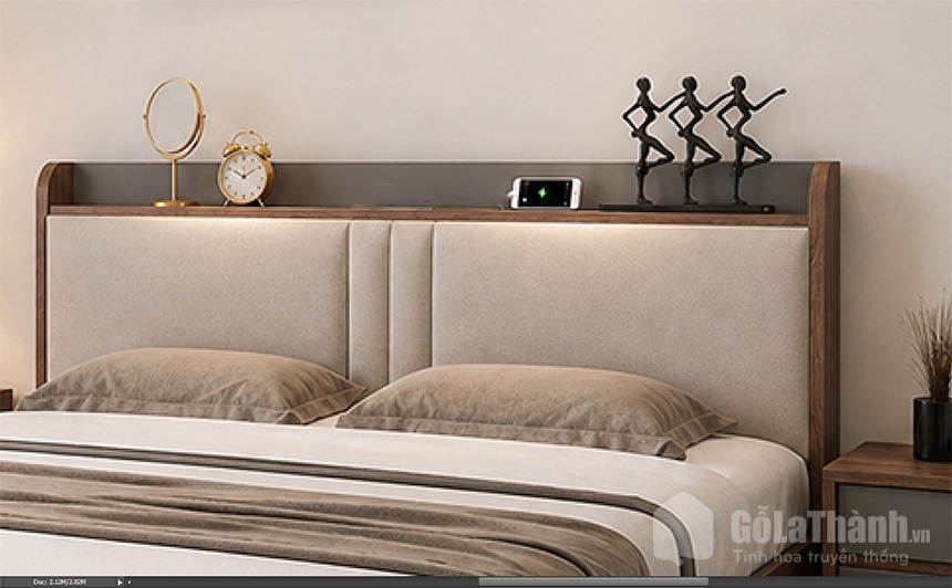 Đầu giường bọc nệm êm ái Đầu giường bọc nệm êm ái