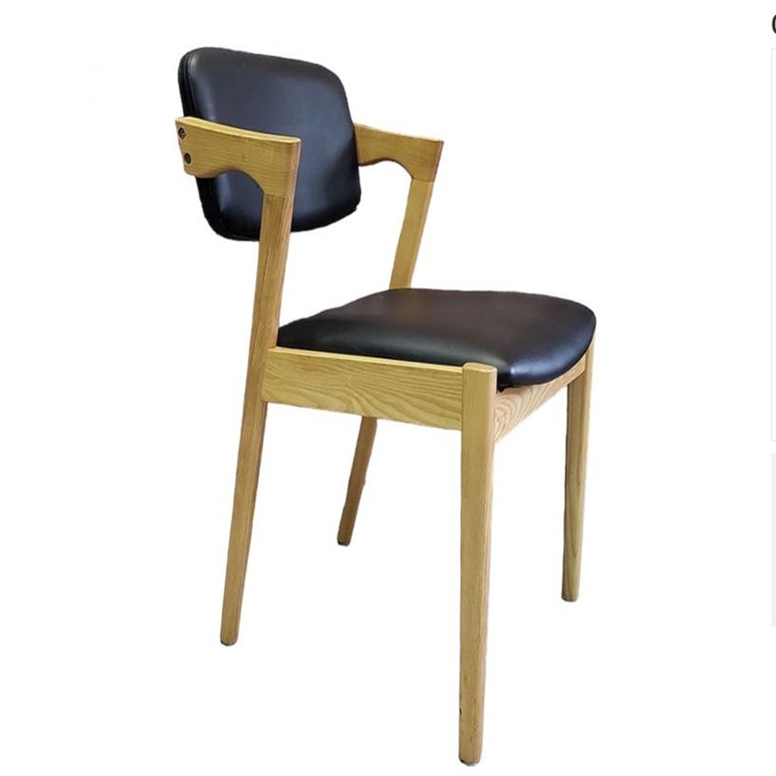 Chi tiết thiết kế Ghế ăn gỗ có tay vịn đệm ngồi êm ái GHT-G6 Chi tiết thiết kế Ghế ăn gỗ có tay vịn đệm ngồi êm ái GHT-G6