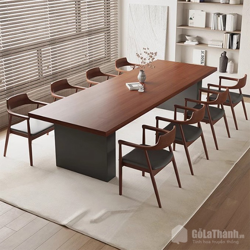 Ghế ăn gỗ tự nhiên kết hợp đệm ngồi êm ái