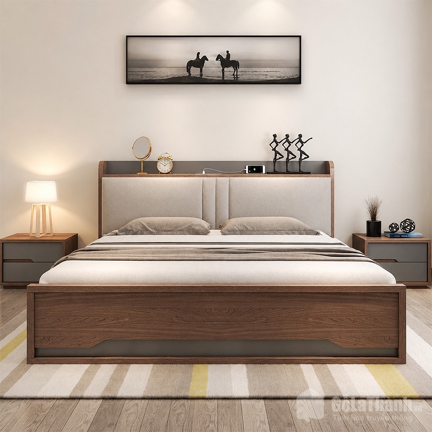 Thiết kế giường ngủ hiện đại, tinh tế Thiết kế giường ngủ hiện đại, tinh tế