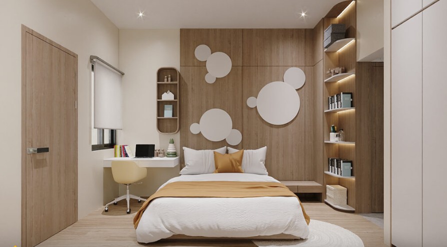 thiết kế phòng ngủ trẻ em