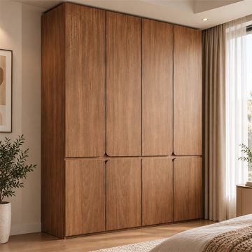 Mẫu tủ áo cánh mở hiện đại đẹp cho phòng ngủ GHT-5451
