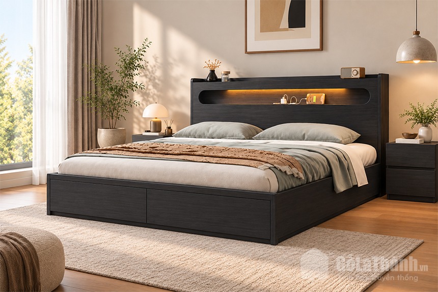 Tận dụng tối đa không gian phòng ngủ Tận dụng tối đa không gian phòng ngủ