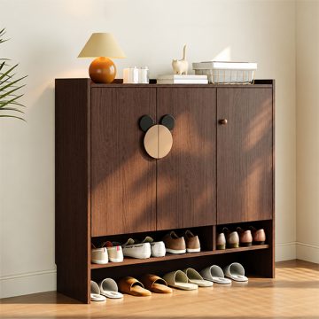 Tủ giày tay nắm tai gấu siêu dễ thương GHT-51908