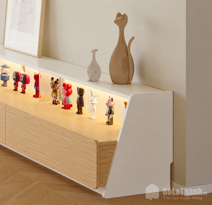 Kiểu dáng thấp dài tạo sự thông thoáng Kiểu dáng thấp dài tạo sự thông thoáng