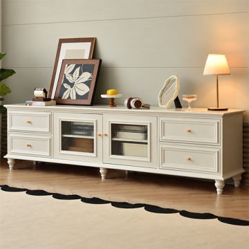 kệ tivi gỗ tự nhiên phong cách tân cổ điển GHT-439