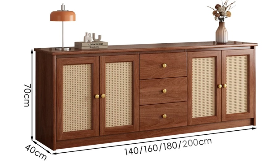 Chi tiết thiết kế Tủ tivi cánh mây đẹp, đơn giản GHT-445 Chi tiết thiết kế Tủ tivi cánh mây đẹp, đơn giản GHT-445