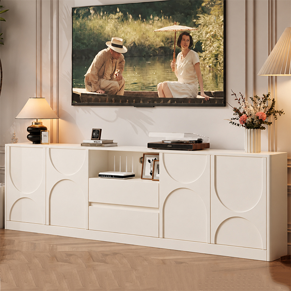 Tủ tivi kiểu dáng tinh tế thanh lịch GHT-447 Tủ tivi kiểu dáng tinh tế thanh lịch GHT-447